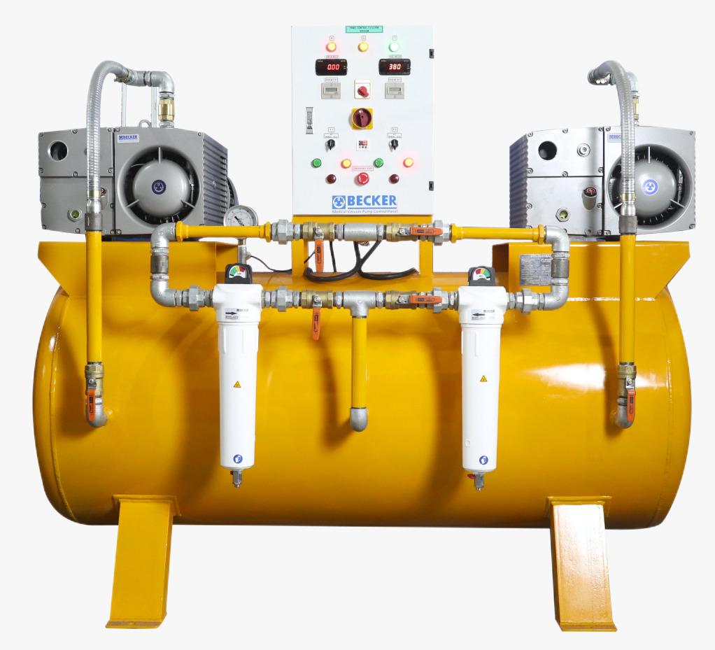 Becker Vacuum Pumps U Series Oil Lubricated Rotary Vane - PT Inos Putra ...